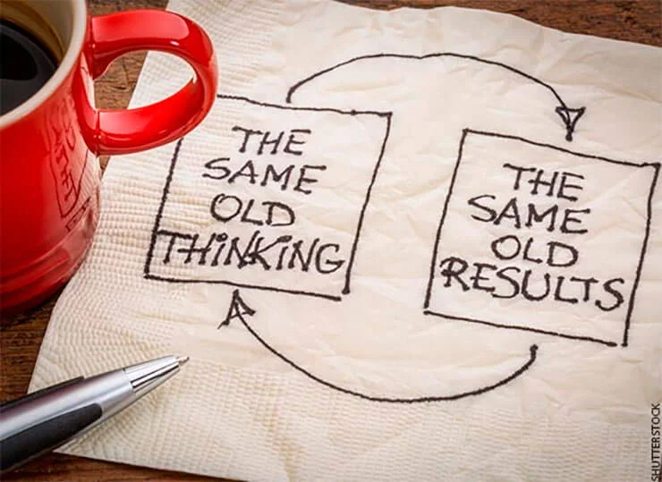same old thinking same old results