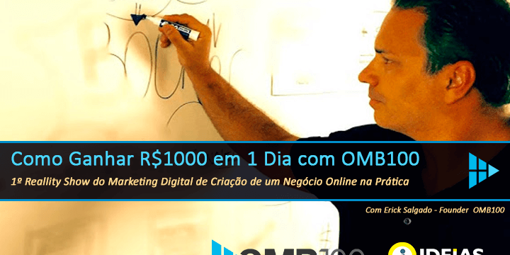 Como Ganhar R$1000 em 1 Dia com OMB100